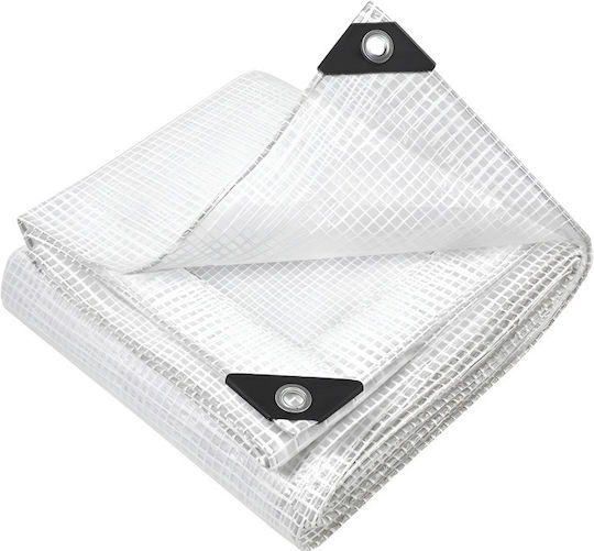 Prelată Reforțată 8x12 M Impermeabilă Inele De Fixare 100 G/m²