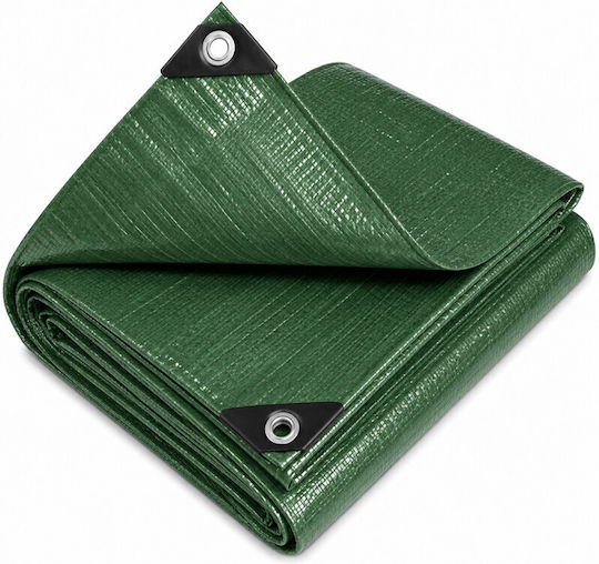 Universal Tarp 4x8 M Reinforced Edges Corners Fixing Rings Waterproof