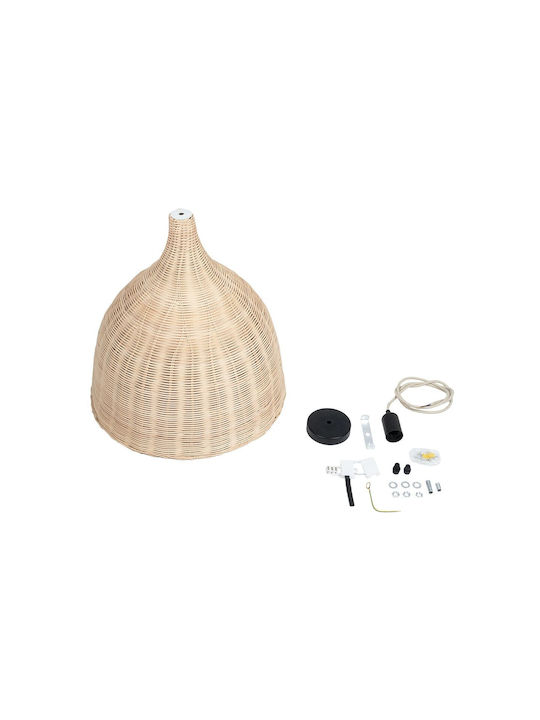 kelvo Bahamas Beige Boho Ceiling Pendant Light with E27 Socket 45x45x47cm