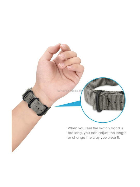 xDfind Tragbare Bänder Rostfreier Stahl Grau Galaxy Watch Active 2