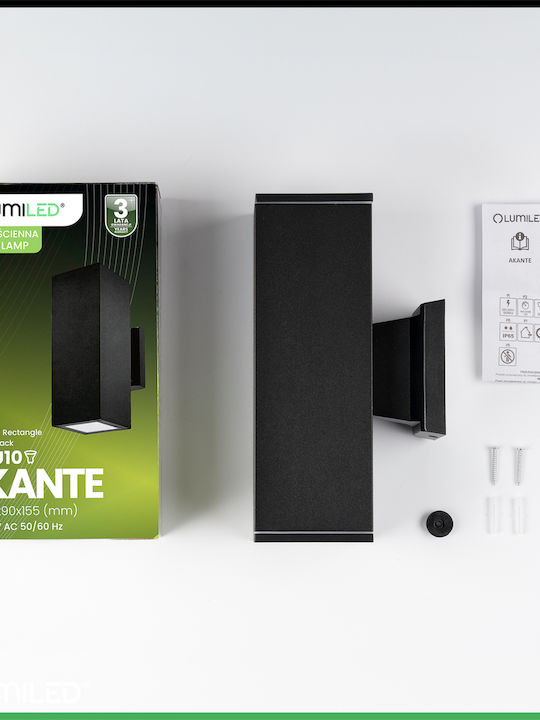 Lumiled Außenwandleuchte für Garten Gu10 LED Ip65