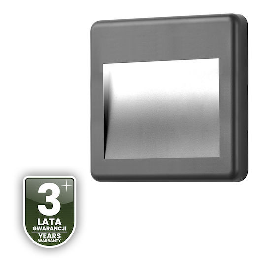 Vireo Lumiled Wandmontierte Außenbeleuchtung Treppenhaus Gartenleuchte Wandlampe Fassadenleuchte Cct 3000-6500k Integrierte LED 4w Ip65 Vireo Lumiled Wandmontierte Außenbeleuchtung Treppenhaus Gartenleuchte Wandlampe Fassadenleuchte Cct 3000-6500k Integrierte LED 4w Ip65