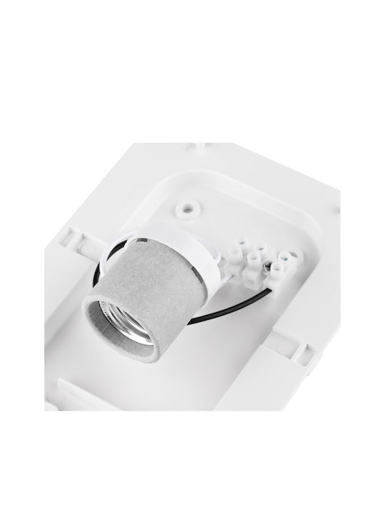 Lampa De Grădină E27 Led Iluminat Exterior Montat Pe Perete Fațadă 35cm Lecos Lumiled