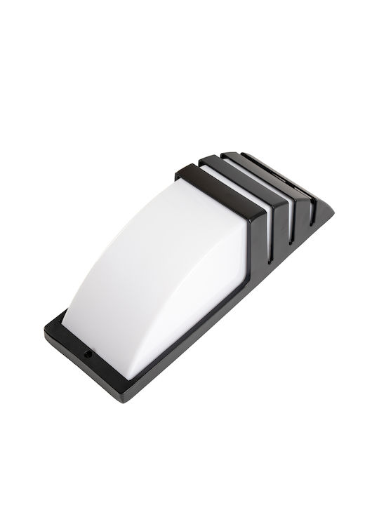 Lampa De Grădină E27 Led Iluminat Exterior Montat Pe Perete Fațadă 35cm Lecos Lumiled