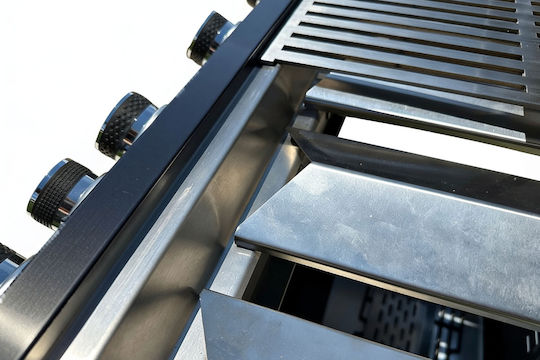 Set de căptușeli detașabile din inox pentru grătar