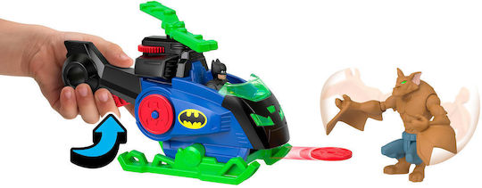 DC Super Friends Batcopter Vs Man-Bat Batman Action Figure for 3+ Years