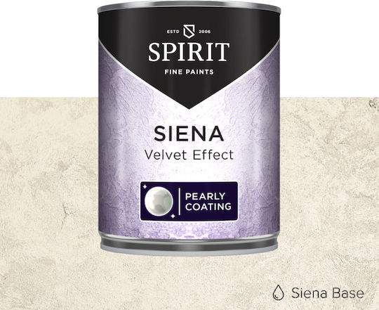 Spirit Siena Декоративна мазилка Pearl Sheen Cloud Tool 2.5l Бяла