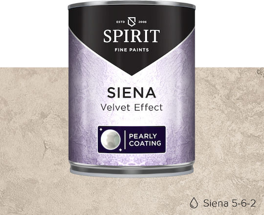 Декоративна мазилка Spirit Siena Pearl Shimmer Cloud Tool 2.5l Светлобежова