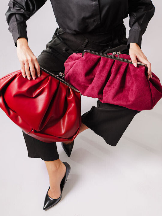 Geantă de Mână Dama Burgundy