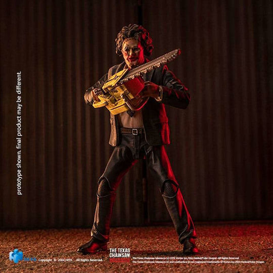 Texas Chainsaw Massacre 1974 Exquisite Mini Action Figure Scale 1/18 Pretty Woman Mask Size 11cm
