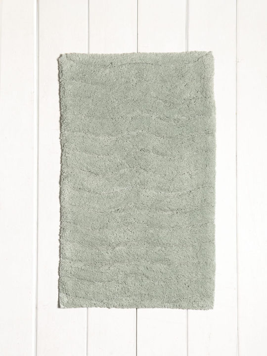 Nima Pată de Baie Din Bumbac Verde 50x80 cm