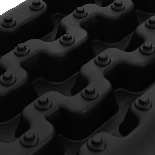 vidaXL Autofahrtreppen 2 Stück Schwarz 57,5x30,5x5,5 cm