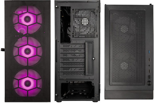 U-Case Blitz V16 SFF Gaming Desktop PC (Ryzen 5-5500/16GB DDR4/512GB SSD + 512GB SSD/W11 Home)
