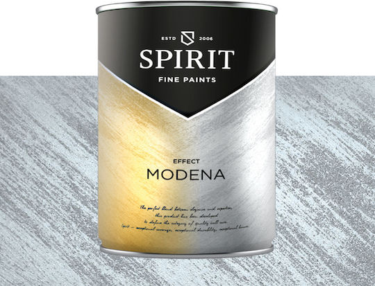 Decorative Paint Spirit Modena Quartz Sand Pearl Pigments 1l Pale Blue