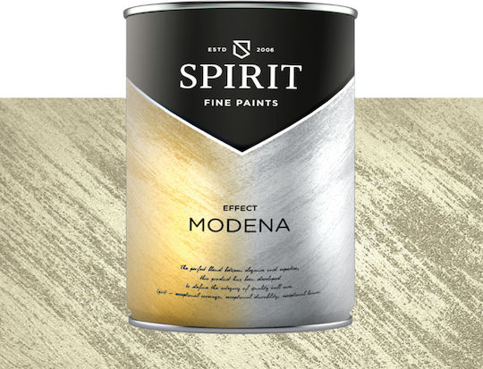 Декоративна Боя Spirit Modena Quartz Пясъчен Перлен Пигмент 1л Златист Бежов
