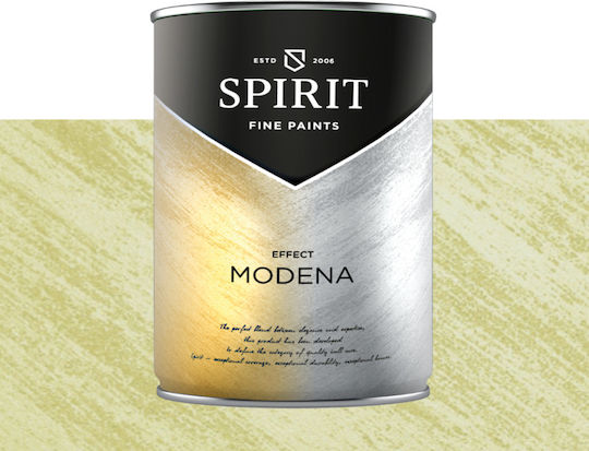 Декоративна Боя Spirit Modena Quartz Пясъчен Перлен Пигмент 1л Зелен