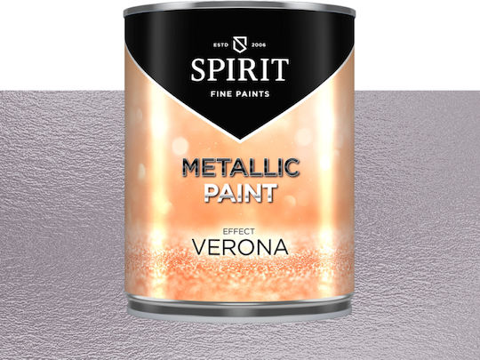 Декоративна Боя Spirit Verona Метални Перлени Частици 2.5л Перлено Розова