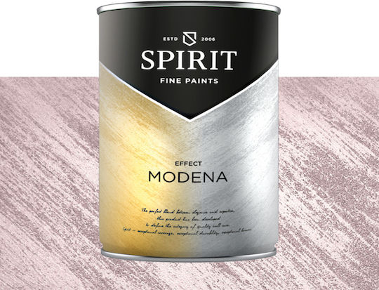 Декоративна Боя Spirit Modena Кварцов Пясък Перлени Пигменти 2.5л Розов Прах