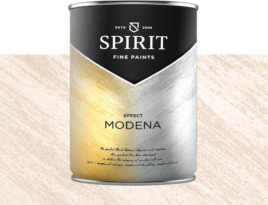 Декоративна Боя Spirit Modena Кварцов Пясък Перлени Пигменти 2.5л Светло Прасковена