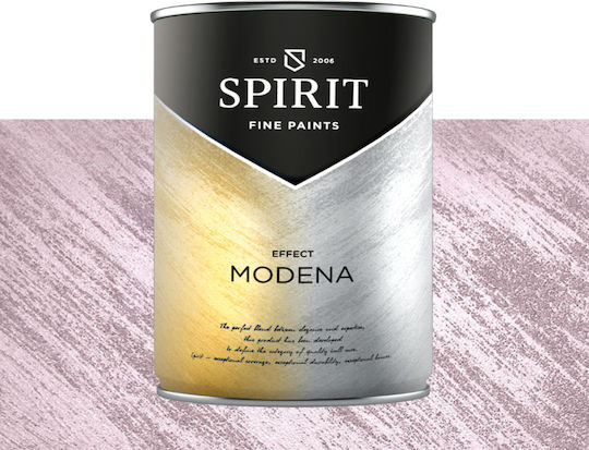 Декоративна Боя Spirit Modena Quartz Пясъчен Перлен Пигмент 1л Розова