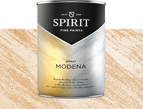 Декоративна Боя Spirit Modena Quartz Пясъчен Перлен Пигмент 2.5л Жълто-Оранжев