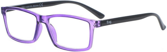 Frog Optical Reading Glasses +4.50 in Purple Color