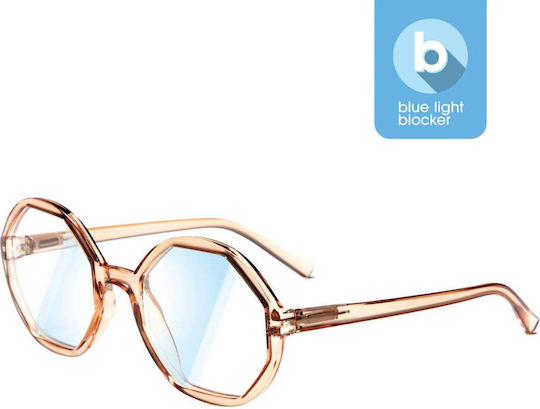Looplabb Lolita Kristall Champagner Blaulichtblockierende Brillen
