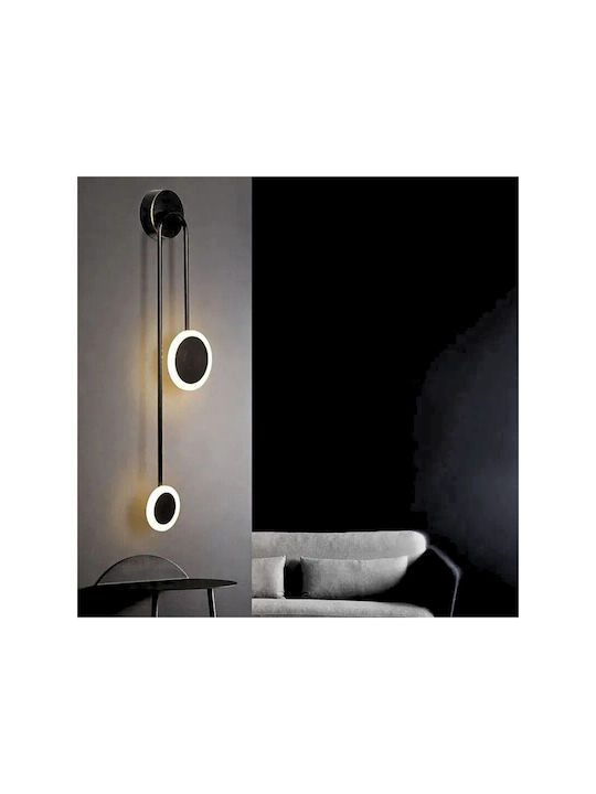 Lampă de perete LED 10 W Lumină neutră Se W2550-bk A+b W6 X H19 Cm Ip20