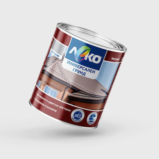 Universal Primer Leko Metal Surfaces Alkyd Base 0.90l Light Gray