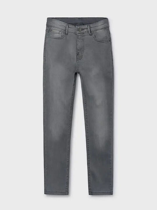 Mayoral Kids' Jeans Trousers Fit Mayoral Grey