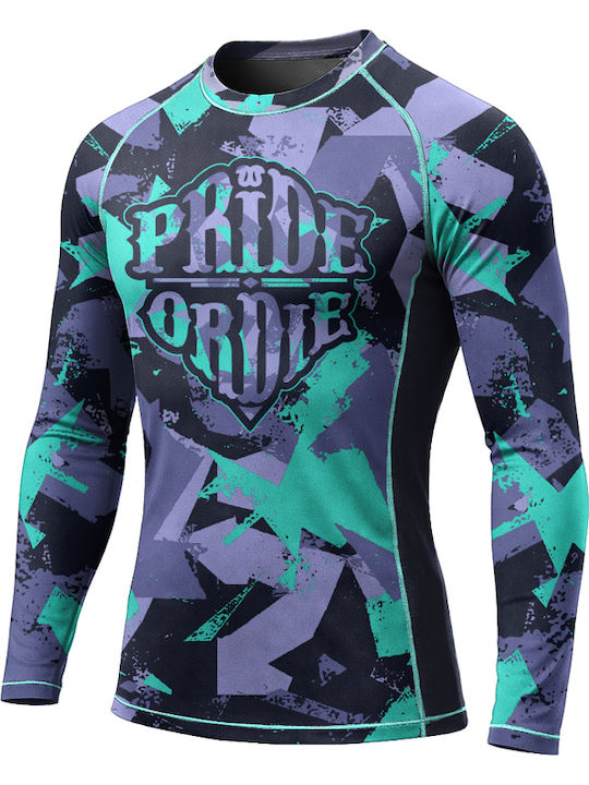 PrideOrDie Men's Short Sleeve Shirt POD314 for Jiu-Jitsu Grey
