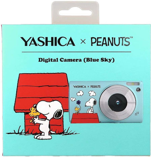 Yashica x Peanuts Aparat Foto Compact 30MP Zoom Optic 8x Albastru
