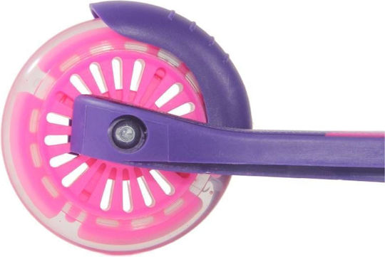Athlopaidia Kinderroller 3-Rad mit LED-Beleuchtung Lila