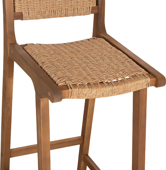 Bar Table Ruen with 2 Stools 65x65cm