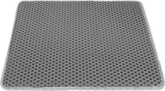 Cat Litter Mat Zola 60 X 45 Cm Double Non-slip Gray