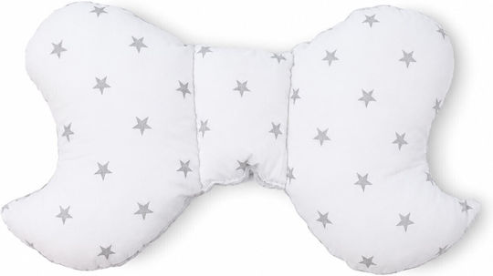 Maboo Детска Възглавница За Сън White Grey Stars 21x35εκ.
