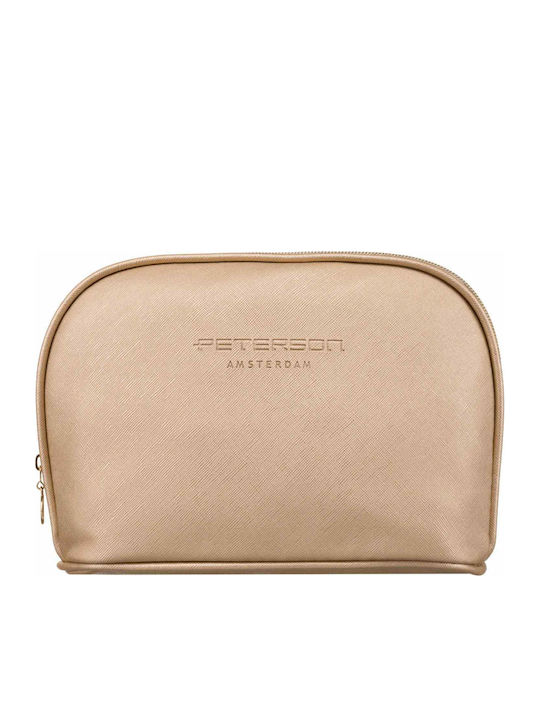Women's Travel Cosmetic Bag Made Eco Leather Peterson