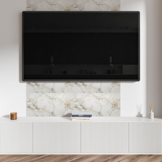 Coloray Vinylfliesen Set Mit Gedrucktem Eleganten Marmor Muster 6x60x30 cm