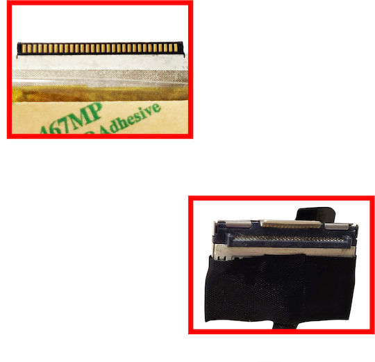 Flex Screen Cable for Sony Vaio Vpcm12m1e M120al M11m1e M12 M13 Vpcm M9f1 356-0201-6884_a Oem Code 1-flex0949