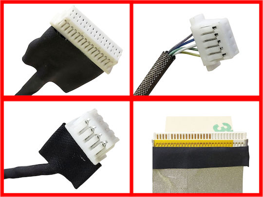 Screen Flex Cable Asus K52f K52j K52n A52 K52 1422-00rl000 Video Screen Cable Code 1-flex0329
