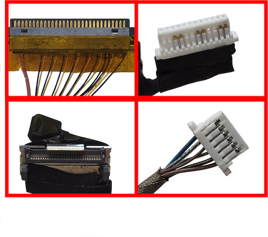Flex Screen Cable Sony Vgn-aw Aw11m Aw27 Aw17 Aw29 Aw170y Aw310j M780 2 Screen Lvds Lcd Led 073-0001-5264_a 073-0001-5270_a Oem Code 1-flex1216