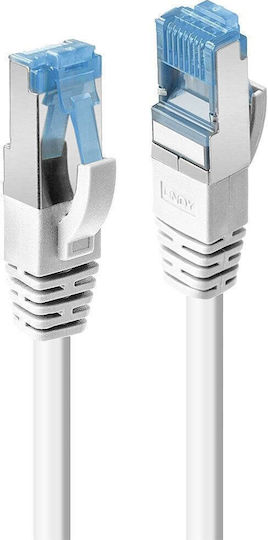 Lindy S/FTP Cat.6 (Gigabit) Καλώδιο Δικτύου Ethernet 2m Λευκό