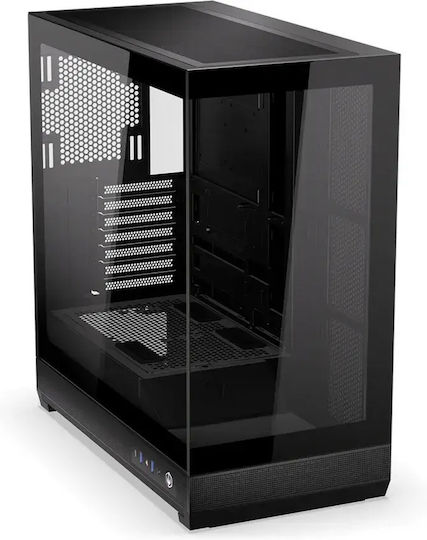 Endorfy Fishtank 6000 Flex Gaming Midi Tower Computer Case with Side Window Black