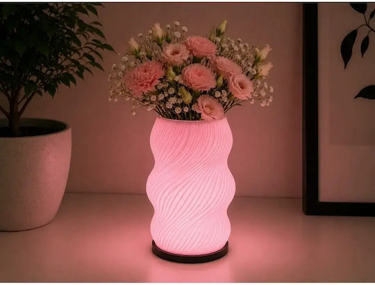 Verk Group Διακοσμητικό Φωτιστικό LED RGB Βάζο