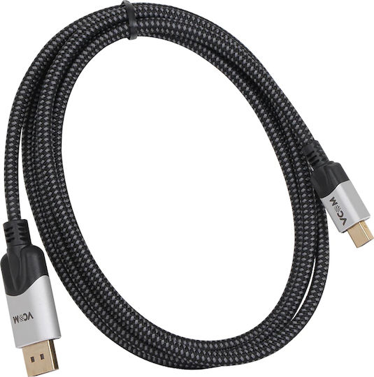 Vcom Cg68 Cablu Mini DisplayPort M La DisplayPort M 8k@60hz 2m Negru