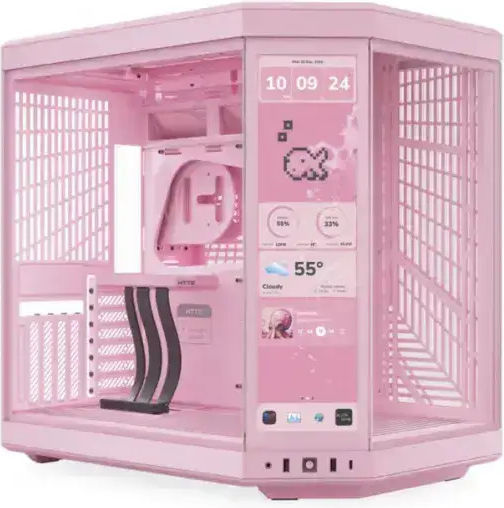 Hyte Y70 Touch Display Upgrade Strawberry Milk 36.8 Cm 14.5 Inch Pink 14.5-inch Touchscreen