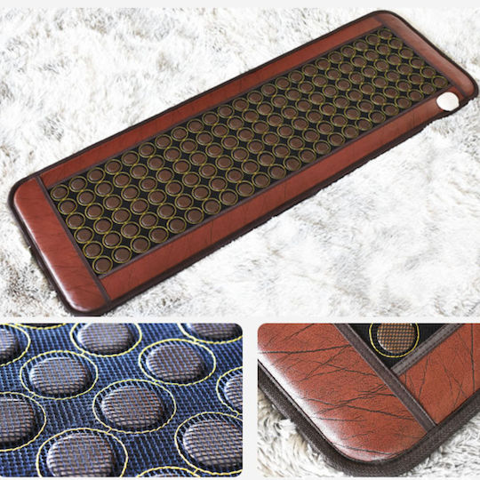 Saltea Jade Pietre de Germaniu Turmalină Încălzire Arvada Kingrelax Raze Infraroșii Căldură Temporizator 50x150cm Stimulator Personal de Căldură 9.1 Plasă cu Piatră de Germaniu