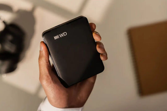 Western Digital Elements USB-C Външен HDD 1.0TB 2.5" Черен