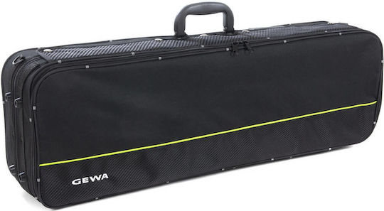 Gewa Aspirante Violin Oblong Waterproof Case Violin Padded 4/4 Black