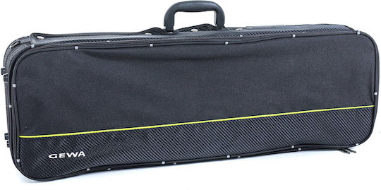 Gewa Aspirante Violin Oblong Waterproof Case Violin Padded 4/4 Black